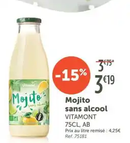 L'Eau Vive Mojito sans alcool offre