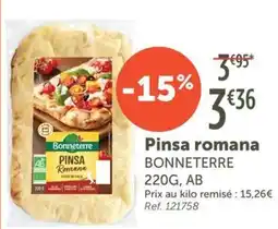 L'Eau Vive Pinsa romana offre