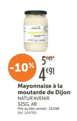 L'Eau Vive Mayonnaise à la moutarde de dijon offre