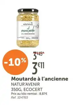 L'Eau Vive Moutarde à l'ancienne offre
