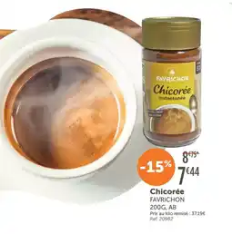 L'Eau Vive Chicorée offre