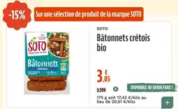 La Vie Claire Bâtonnets crétois bio offre