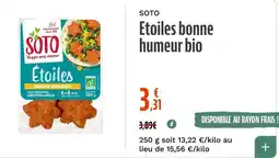 La Vie Claire Etoiles bonne humeur bio offre