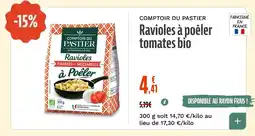La Vie Claire Ravioles à poêler tomates bío offre