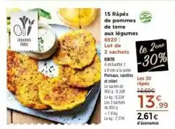Thiriet 15 Rȧpés de pommes de terre aux légumes offre