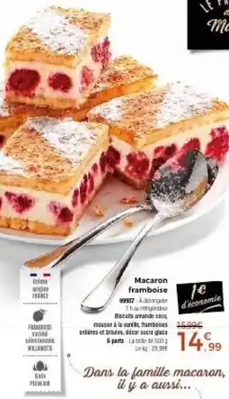 Thiriet Macaron framboise offre