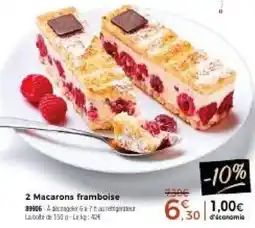 Thiriet 2 Macarons framboise offre