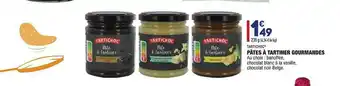 ALDI Pâtes à Tartiner Gourmandes Tartichoc offre