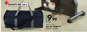ALDI Sac De Sport Live In Style offre