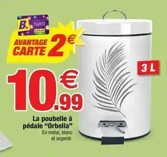 Bazarland La Poubelle à Pédale Orbella offre