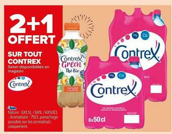 Carrefour Market Contrex offre