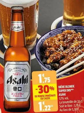 Bière Blonde Super Dry Asahi