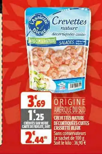 Crevettes Nature