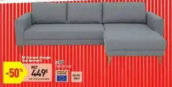 Conforama Canapé D'angle Fixe offre