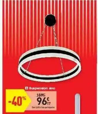 Conforama Suspension Ano offre