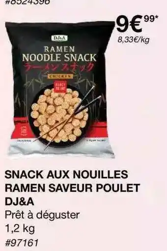 Costco Snack Aux Nouilles Ramen Saveur Poulet Dj&a offre