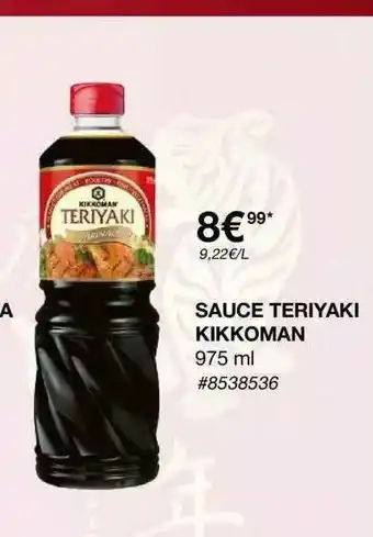 Costco Sauce Teriyaki Kikkoman offre