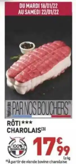 Rôti *** Charolais