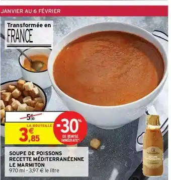 Soupe De Poissons Recette Méditerranéenne Le Marmiton