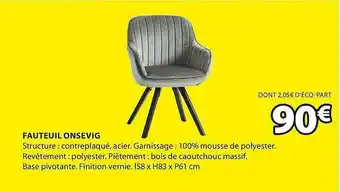 JYSK Fauteuil Onsevig offre