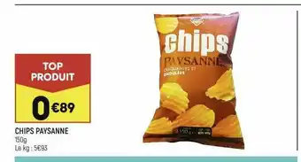 Leader Price Chips Paysanne offre