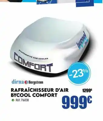 Narbonne accessoires Dirna Bergstrom Rafraîchisseur D'air Bycool Comfort offre