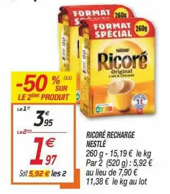 Netto Ricoré Recharge Nestlé offre