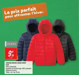 Netto Doudoune Manches Longues Enfant Eldys offre