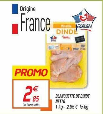 Netto Blanquette De Dinde Netto offre
