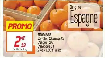 Netto Mandarine Clemenvilla offre