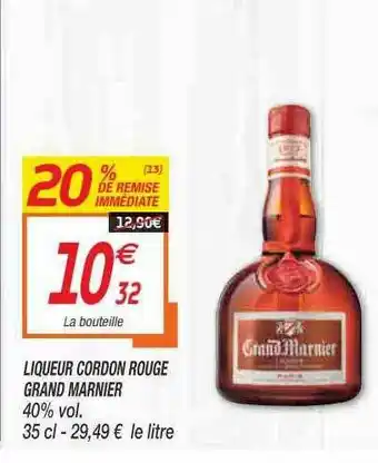 Netto Liqueur Cordon Rouge Grand Marnier offre