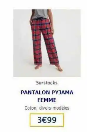 Noz Pantalon Pyjama Femme offre