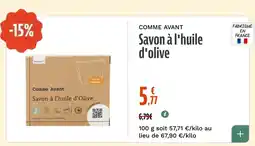 La Vie Claire Savon à l'huile d'olive offre