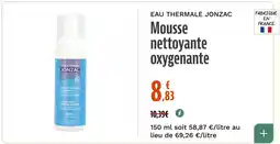 La Vie Claire Mousse nettoyante oxygénante offre