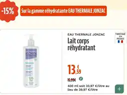 La Vie Claire Lait corps réhydratant offre