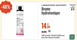 La Vie Claire Brume hydrotonique offre