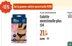 La Vie Claire Culotte menstruelle plus offre