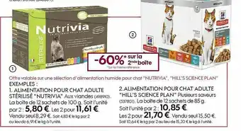 Truffaut Alimentation Pour Chat Adulte Stérilisé offre
