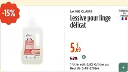 La Vie Claire Lessive pour linge délicat offre