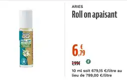 La Vie Claire Roll on apaisant offre