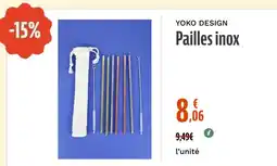La Vie Claire Pailles inox offre