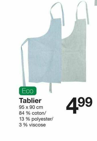 Zeeman Tablier offre
