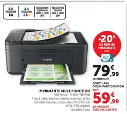 Super U IMPRIMANTE MULTIFONCTION offre