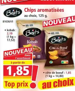 Norma Brets chips aromatisées offre