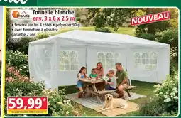 Norma Frandis tonnelle blanche offre