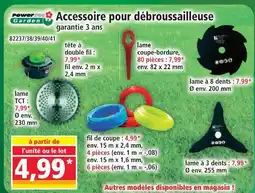 Norma Power garden accessoire pour débroussailleuse : fil de coupe offre