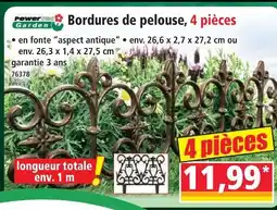 Norma Powertec garden bordures de pelouse 4 pièces offre