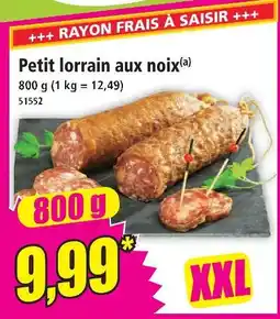 Norma Petit lorrain aux noix offre