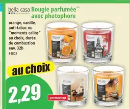 Norma Bella casa bougie parfumée avec photophore offre