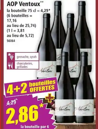 Norma Aop ventoux offre